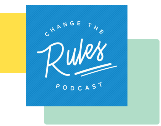 Change the Rules podcast logo
